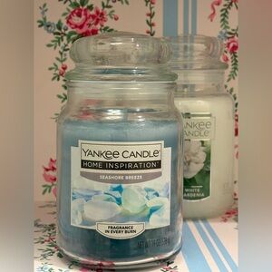 Retired Scent! NEW Yankee Candle Large Jar Candle, Seashore Breeze Fragrance